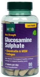 Holland & Barrett Max Strength Glucosamine Sulphate + Chondroitin & MSM + Collagen - 90 tabletta