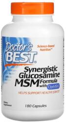 Doctor's Best Synergistic Glucosamine MSM Formula with OptiMSM - 180 kapszula
