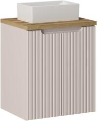 Comad Set dulap Comad Nova Cashmere NOVA CASHMERE 82-50-2D, lavoar Comad Gaja UN-GAJA35-SW 78570A(35), NOVA OAK A 89-50 (SETNOCBOAK50CMDUNGAJA35WH)