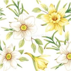 I.R.I.S. Daisy-Maki Koktél szalvéta 25x25cm, 20db/csomag, 3 rétegű, vegyes minták (IRIS_CD_WI) (IRIS_CD_WI)