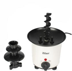 Zilan Fantana de ciocolata Zilan, 30 W, 200 ml, picioruse anti-alunecare, interior metal, carcasa plastic, accesorii incluse, Alb (ZLN2144)