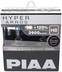 PIAA Hyper Arros 3900K H8 + 120% növelt fényerő, 2 db (HE-904)