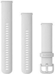Garmin Óraszíj Garmin Modellekhez - 20 mm, Szilikon, Fehér (g010-13021-01)