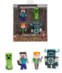 Jada Toys Minecraft Nano Figura - 4 db-os Szett