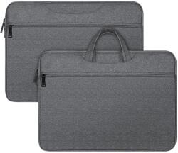 Dux Ducis LBTC laptop táska 14-15, 4", vízszintes kézitáska, sötétszürke