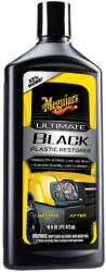 Meguiar's Ultimate Black Plastic Restorer - védelem és felújítás lakkozatlan műanyagokhoz, 473 ml (G15816) - alza