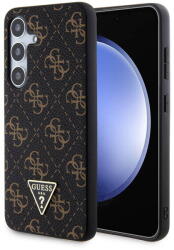 GUESS Husa Husa pentru Samsung Galaxy S24 - Guess Hardcase 4G Triangle Metal Logo (GUHCS24SPG4GPK) - Black (KF2340134) - vexio