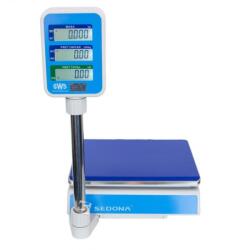 SWS Cantar comercial SWS RTSL (PMKL) 6/15/30 KG - Conectare RS232 - Acumulator (Capacitate cantarire - 30 Kg)