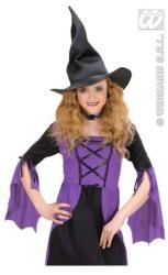 Widmann Accesoriu carnaval copii - Palarie vrajitoare pliuri (WID5372D)