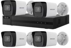 HiLook-Hikvision Kit supraveghere Hikvision HiLook 4 camere IP 4MP PoE IR 30m IP67 si NVR 4 canale 6MP PoE 36W 1 port SATA (44673-)