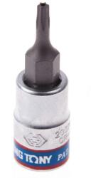 KING TONY Rátűzőkulcs - crowa+bit 1/4" torx, furatos TPX27 - King Tony (203727)