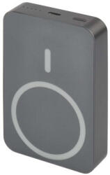 EMOS Powerbank WI 1046, 10 000 mAh, 20 W+Wireless, szürke (B0551GY) - mione