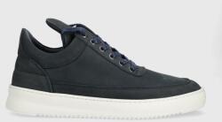 Filling Pieces sneakers din piele întoarsă Low top Ripple Nubuck culoarea bleumarin, 25122842001 99KK-OBU10A_59X (25122842001)