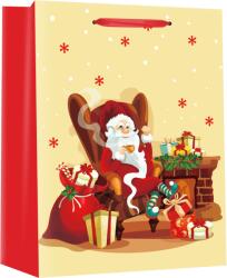 EUROCOM Подаръчна торбичка XMAS M, 71228, 17.8x22.9x9.8cm (25158-А-71228)