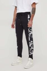 Versace Jeans Couture pantaloni de trening din bumbac culoarea negru, modelator PPYH-SPM089_99X (76GAA3C0)