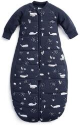 ERGOPOUCH Alvózsák és kezeslábas 2 az 1-ben organikus pamut Suit Whale 3-12 hónap, 6-12 kg, 2, 5 tog - feedo