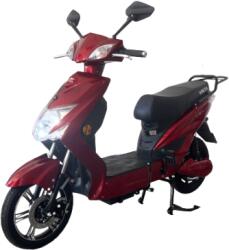 Voltarom Scuter Electric (Bicicleta), Fara Permis, Cu Pedale Volta SX - 220 W, viteza maxima 25 km pe ora, visiniu (SK6426390815705)