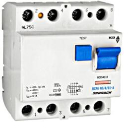 Schrack Hibaáramkapcsoló 6kA, 25A, 4 pólusú, 30mA, AC (BC602103--)