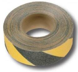  Bandă antiderapantă 50mm x 18.3m negru-galben