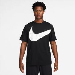 Nike Hyverse Swoosh Men Dri-FIT Short-sleeve Fitness Top L | Unisex | Pólók | Fekete | FZ1064-010