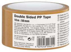 WIMEX Bandă adezivă (PP/Topită la cald) cu două fețe 50 mm x 10 m [1 buc]