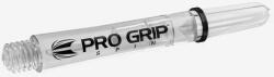 TARGET Dart Szár Target Pro Grip Spin Műanyag Forgó, átlátszó, Rövid, 9db-os Csomag