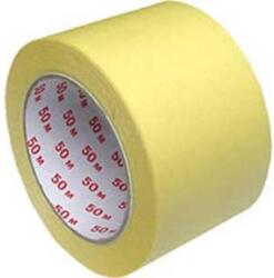  Bandă de mascare creponată 75mm x 50m galbenă