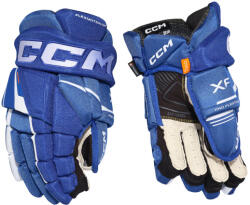 CCM Tacks XF Royal/White Senior Hokikesztyűk 13 hüvelyk