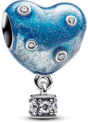 Pandora Hőlégballon szív charm - 793595C01 (793595C01)