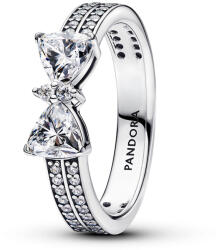 Pandora Szikrázó masni duplasoros gyűrű - 193552C01-60 (193552C01-60)