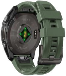 Tech-protect Curea silicon Tech-Protect Silicone compatibila cu Garmin Fenix 5S/5S Plus/6S/6S Pro/7S/8 43mm Green (5906302377268)