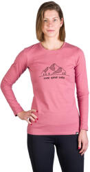 Northfinder Tricou dama cu maneca lunga bumbac Sonya rose (108133-366-103)