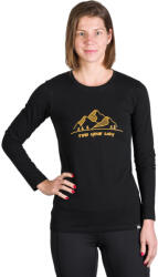 Northfinder Tricou dama cu maneca lunga bumbac Sonya black (108133-269-101)