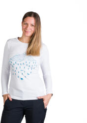 Northfinder Tricou cu maneca lunga din bumbac dama Deann white (108131-377-104)