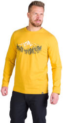 Northfinder Tricou bumbac cu maneca lunga barbati Stewart goldenyellow (108126-314-105)