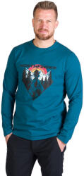 Northfinder Tricou bumbac cu maneca lunga barbati Clair inkblue (108127-526-102)