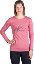 Northfinder Tricou dama cu maneca lunga bumbac Shari rose (108132-366-104)