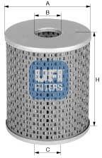 UFI filtru combustibil UFI 26.601. 00 (26.601.00) - automobilus
