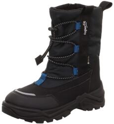 Superfit Cizme de iarnă pentru băieți barefit SNOW MAX Black/Blue Gore-Tex, Superfit , 1-002025-0000, negru - 27