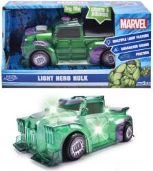 Jada Toys Marvel: Vehiculul personajului Light Hero Hulk cu efecte de lumină și sunet - Jada Toys (203222003)