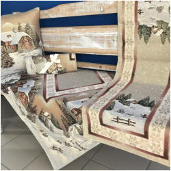 Mondo Italia Gobelin terítő 50x40 cm Chenille 740 B aranyszállal