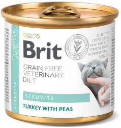 Brit gf veterinary diets cat struvite konzerv 200 g 1118