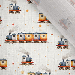 Takoy Pelenka bambusz muszlin Takoy színes vonat