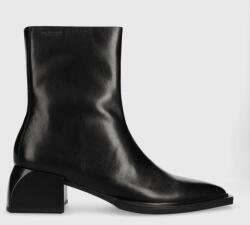 Vagabond Shoemakers bőr csizma VIVIAN fekete, női, lapos talpú, 5453.001. 20 - fekete Női 36