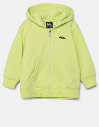 Quiksilver gyerek felső GRAPHIC ZIP HOODIE zöld, melange, kapucnis, AQKFT03047 - zöld 91