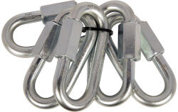 Camp Set 5 Oval Quick Link 10mm Zinc Plated Steel