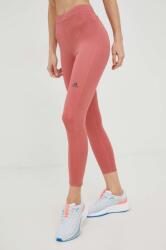 adidas Performance legging futáshoz Run Icons narancssárga, női, sima - narancssárga L
