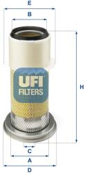 UFI Filtru aer UFI 27.078. 00 (27.078.00) - automobilus
