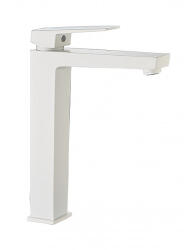 Inter Ceramic СМЕСИТЕЛ ЗА УМИВАЛНИК icf1418191w ЕЛИНОР matt white ВИСОК (icf1418191w)