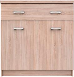 Mobikon Comoda PAL stejar Sonoma Toppty 80x33x85 cm (0000370850) Comoda